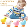 1pcs Plush Wind Up Chick Cute Animals Toy Kids Boy Walking Gifts Girl Clockwork Toys Stuffed Animals Children Chick Fun S3P5