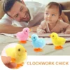 Jumping Clockwork Wind-up Chicken Plush Toy Simulation Birthday Animal Children's Toy Interactive Small Educational Toys Gi G8S2